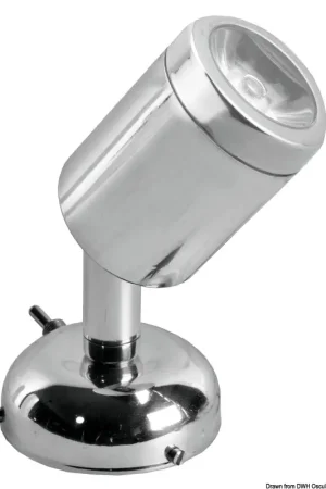 Compra Adesso Applique snodata inox 1 x 3 W HD