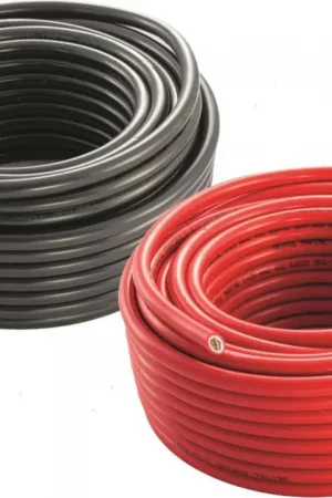 Cavo batteria ce 1x50-25m rosso Nuova Collezione