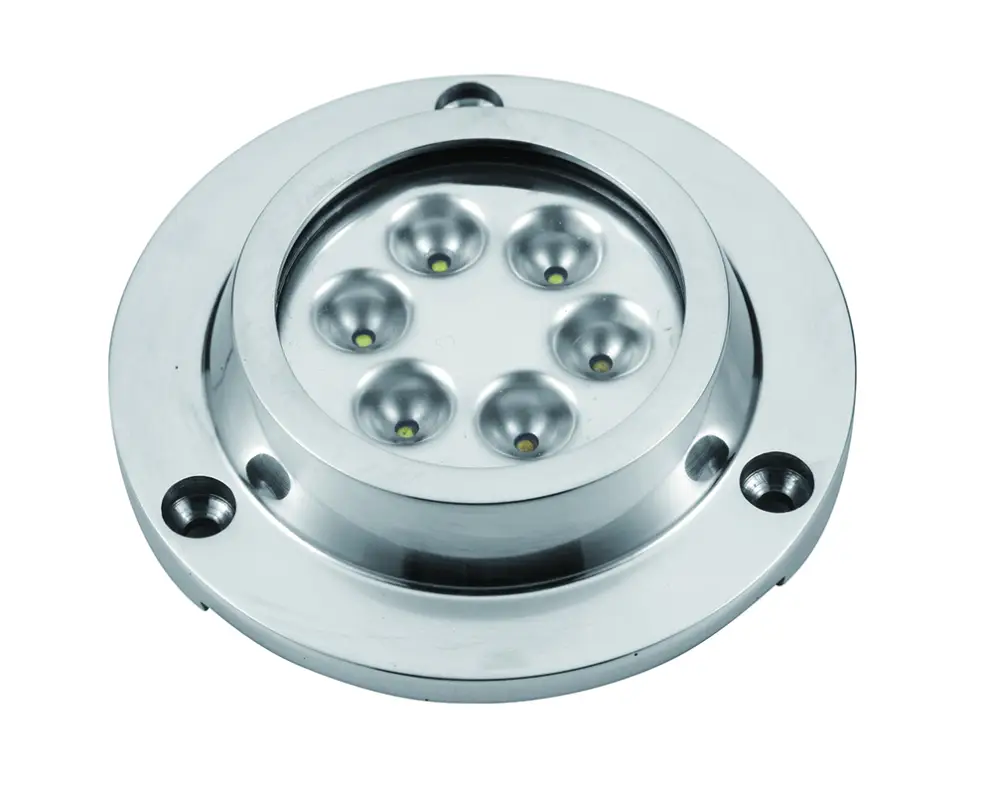 Luce subacquea a led blu (6 x3w) Soddisfatti O Rimborsati
