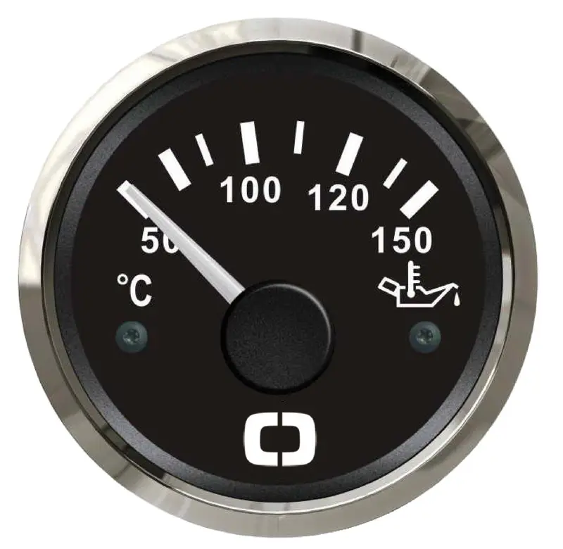 Indicatore temperatura olio 50/150° nero/lucida Soddisfatti O Rimborsati