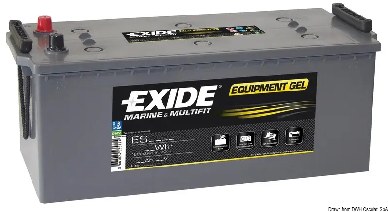 Compra Online Batteria Exide gel 210 Ah