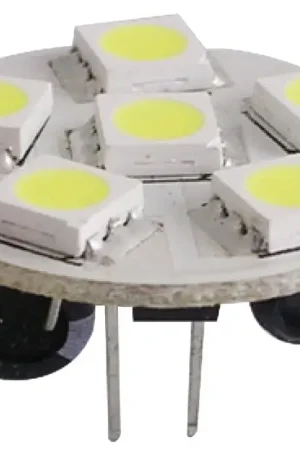 Lampadina 6 LED G4 Ø 24 mm attacco posteriore Esclusivo