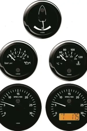 Reso Gratuito Indicatore livello carb 240-30 vdo black