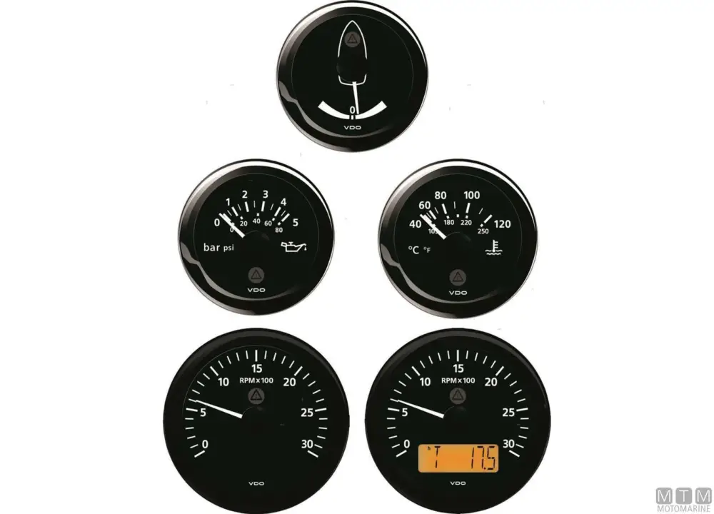 Reso Gratuito Indicatore livello carb 240-30 vdo black