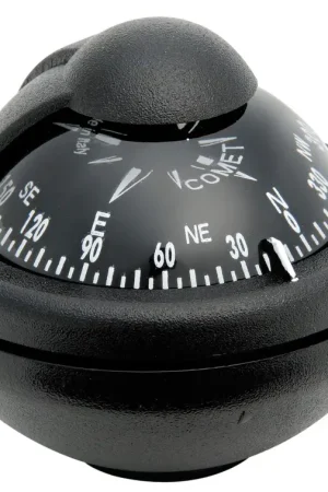 Bussola Riviera Comet 1 da 2" nera con staffa Ultime Pezzi