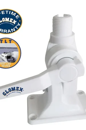 Base Antenna Glomex RA115 Abbattibile Snodata in Nylon Rinforzato Reso Gratuito