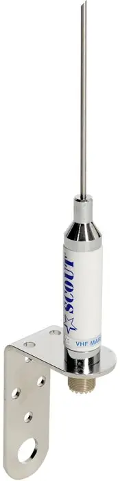 Prezzo Conveniente Scout KM-3A VHF 3dB 90 cm Testa Albero Acciaio