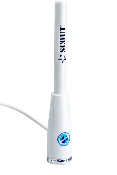 Esclusivo Scout KS-21 VHF 3dB 90 cm Plancia Fibra