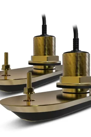 A Buon Prezzo Coppia di Trasduttori Passanti in Bronzo Raymarine RV-220 3D-RV