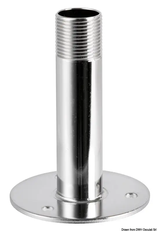 Offerta Lampo Base tonda Inox 106 mm