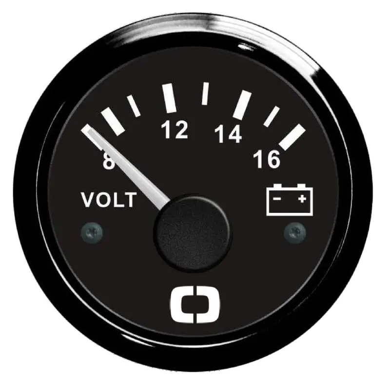 Ultima Occasione Voltmetro 8/16 V nero/nera