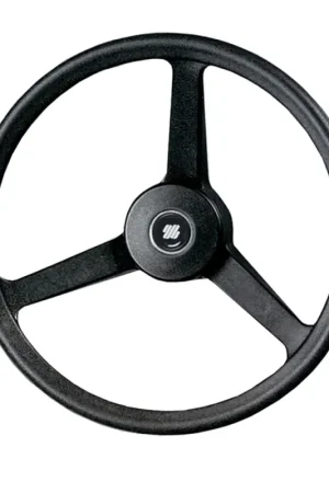 Saldi Ruota timone v32 nero Ø mm.335