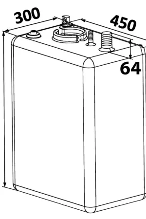 Miglior Prezzo Serbatoio carburante Polietilene 70 l