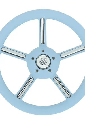 Offerta Lampo Ruota timone v56 celeste Ø mm.350