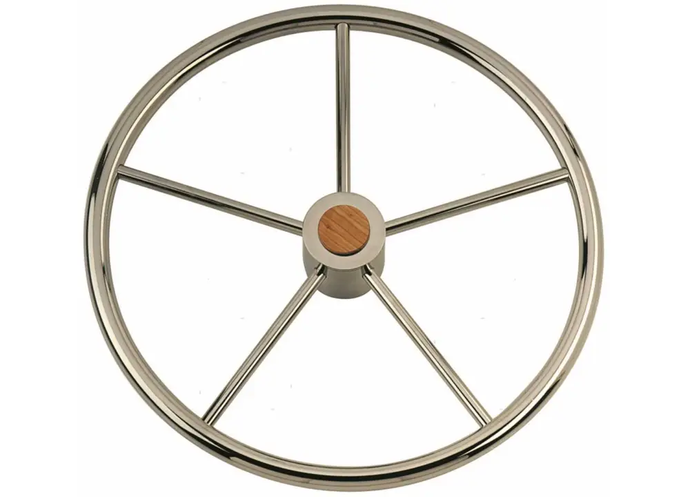 Occasione Ruota timone inox 420mm