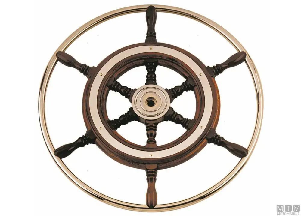 Ruota timone ia 800mm mogano Prezzo Conveniente
