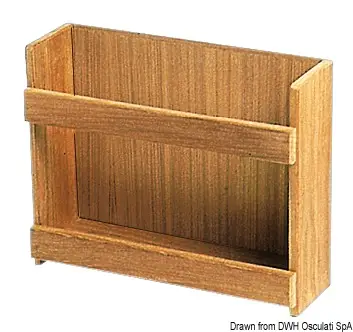 Super Prezzo Porta barattoli teak316 x 101 x 254 mm