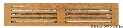 Ultima Occasione Frontalino protezione teak Ø 150 mm