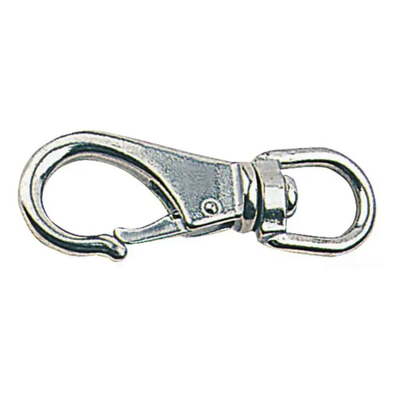 Di Tendenza Moschettone in acciaio inox con girella