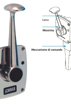 Prezzo Scontato Kit controllo motore LEWMAR a leva singola