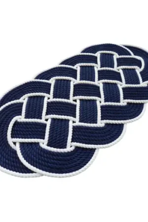 TAPPETO BLU-BIANCO 600X330 Saldi