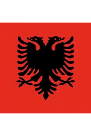 Prezzo Di Fabbrica BANDIERA ALBANIA CM.30X45