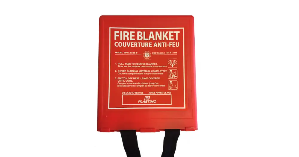 COPERTA ANTIFIAM. CM.100X100 EN1869 Pagamento Sicuro