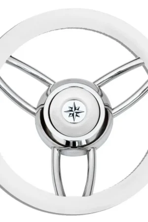 RUOTA TIMONE T26 BIANCO Ø MM.350 Prezzo Di Fabbrica
