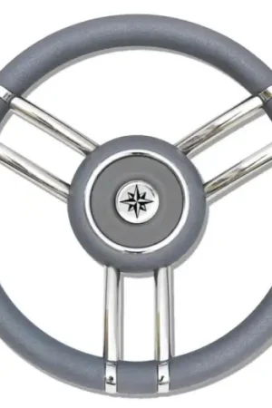 Super Prezzo RUOTA TIMONE T27 GRIGIO Ø MM.350