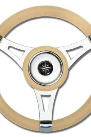 RUOTA TIMONE T29 BEIGE Ø MM.350 Prezzo Scontato