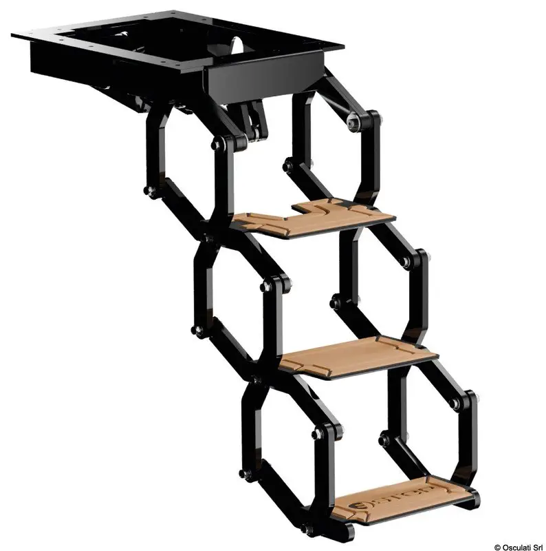 Spedizione Espresso Scaletta elettrica E-STEP 3 gradini 12V