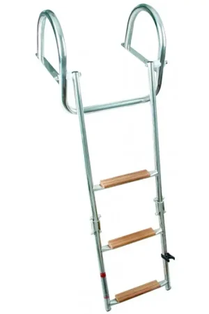 Consegna Rapida SCALETTA INOX RIBALTABILE 4 GRADINI