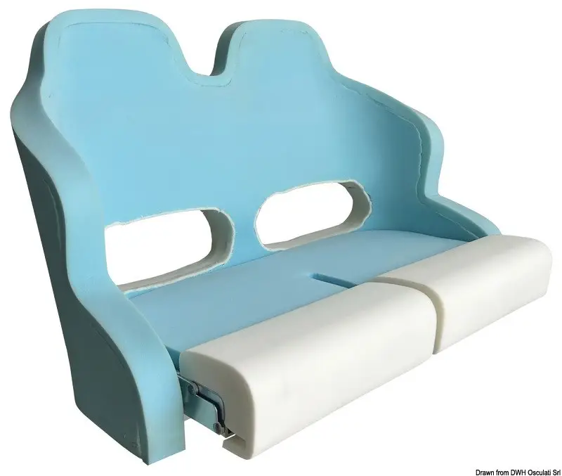 Doppio sedile anatomico flip up H99 da rivestire Miglior Prezzo