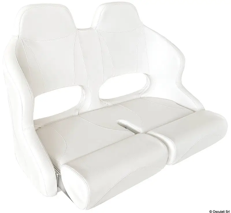 Doppio sedile anatomico flip up H99 RAL 9010 Direttamente Dal Produttore