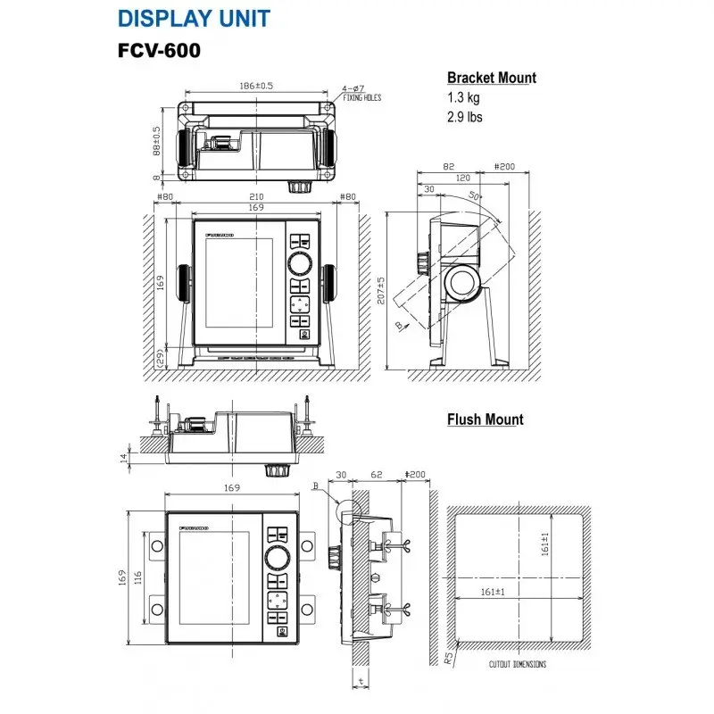 ECOSCANDAGLIO FURUNO FCV-600 Nuovo Arrivo