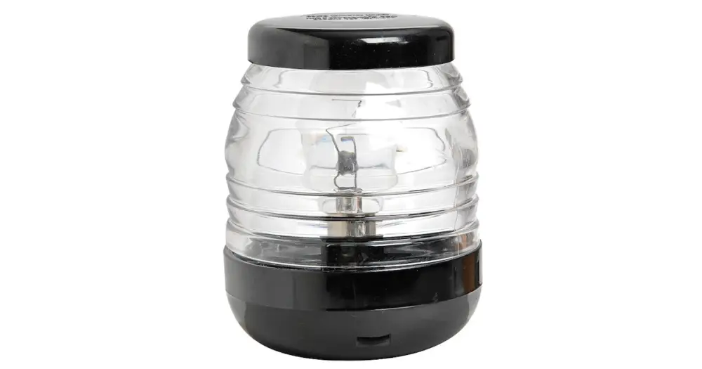 Più Venduto Fanale testa albero bianco/nero 360° 12 V