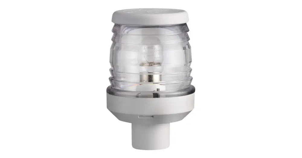 Fanale testa albero 360° con codulo bianco Soddisfatti O Rimborsati