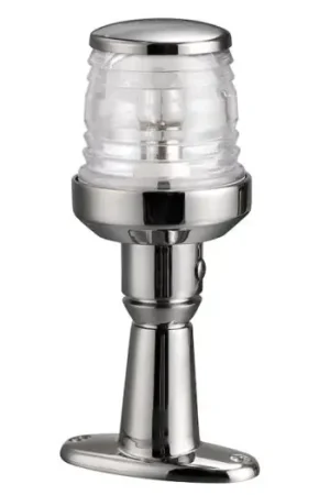 Ultime Pezzi Fanale testa albero inox con basetta