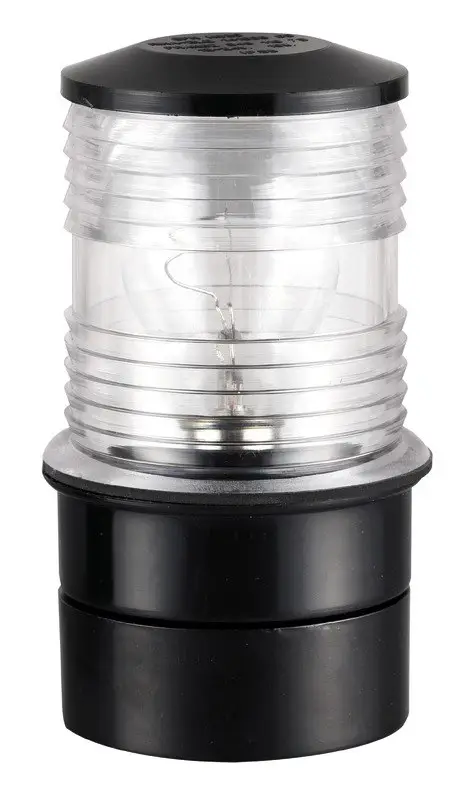 Fanale testa albero bianco/nero 360° Popolare