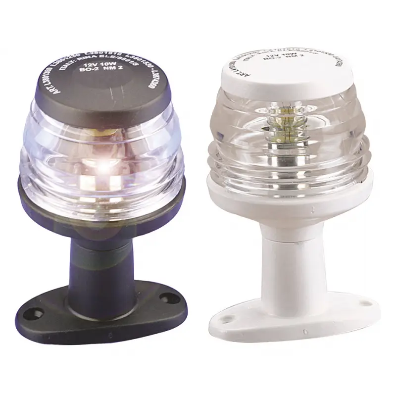 Popolare FANALE BIANCO 360° BASE NERA