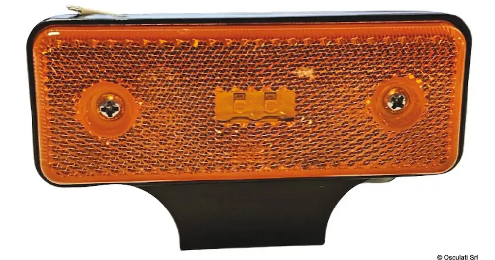 Saldi Fanale laterale posteriore arancio LED 12/24