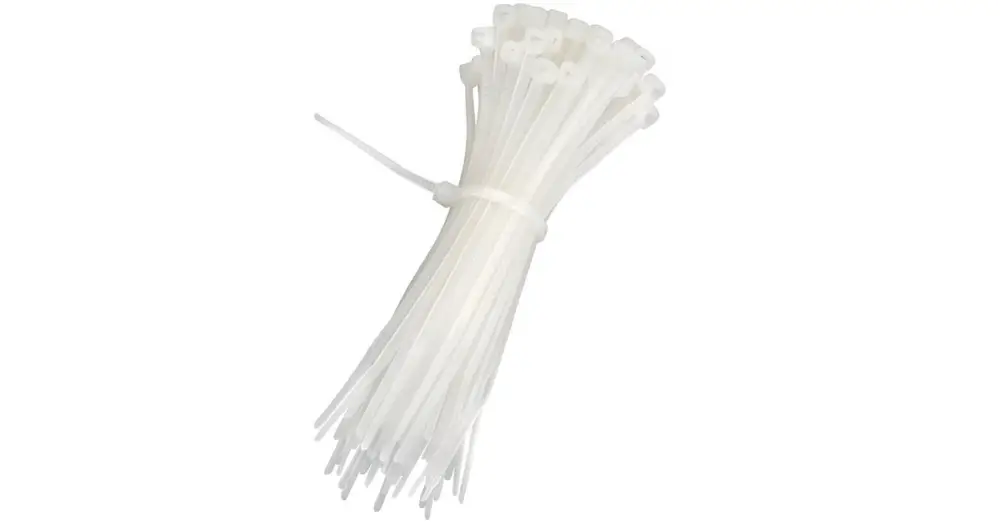 Reso Gratuito FASCETTA NYLON BIANCO MM.140X3,6