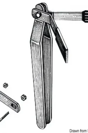 Must-Have Fermo di prua completo h 50 cm
