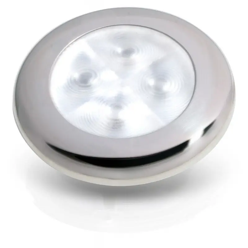 Direttamente Dal Produttore LUCE DI CORTESIA BIANCA - ACCIAIO INOX LUCIDO