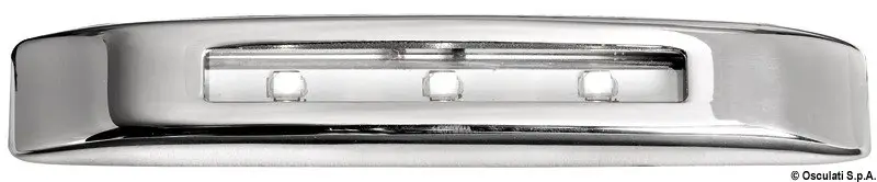 Ultime Pezzi Luce cortesia 3 LED bianca frontale