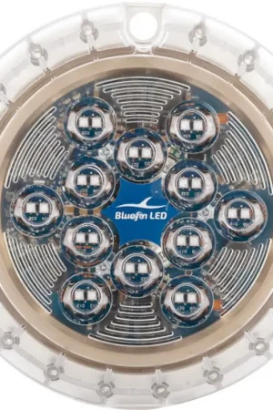 Esclusivo PIRANHA P24 LED dual color bianco e blu