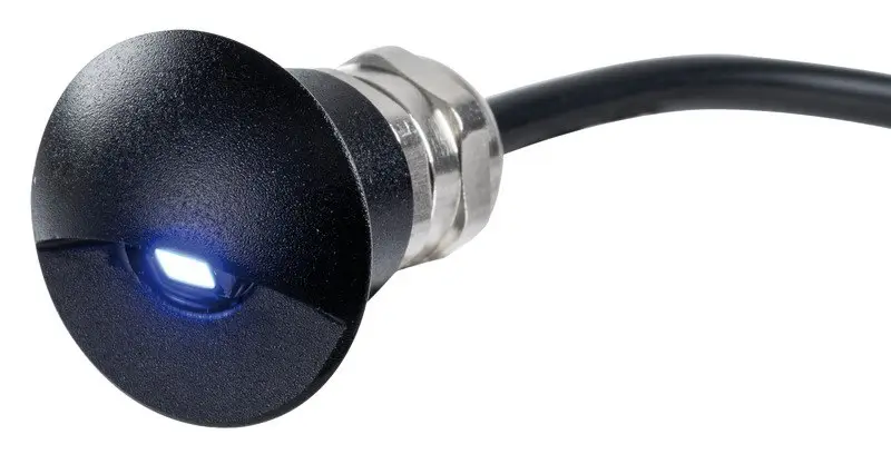 Super Prezzo Luce di cortesia luce LED blu corpo nero opaco