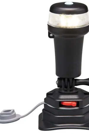 Ultimissimo Modello Luce di via bianca 360° base snodo swivel
