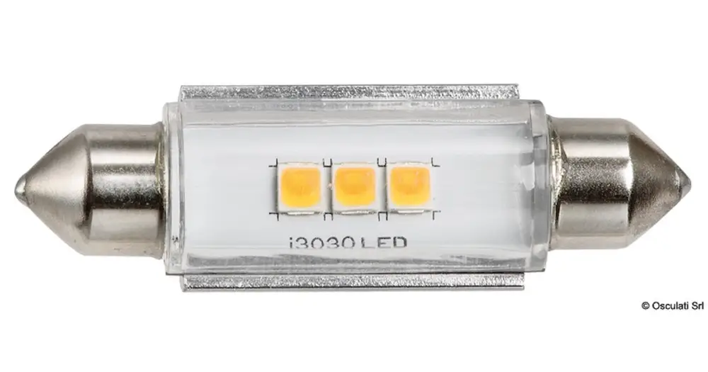 Lampadina LED bianco e verde Ordina Subito