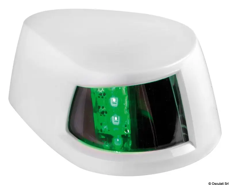 Fanale di via DX 112,5° luce verde Sconto